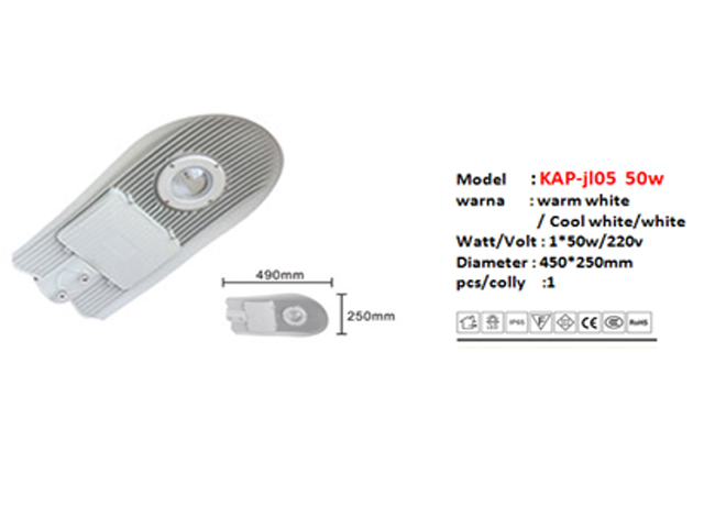 Lampu Jalan LED 50 Watt Model Cobra